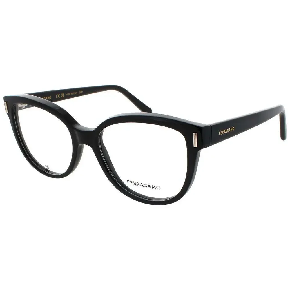 NWT Salvatore Ferragamo SF2994 Black 53mm Eyeglasses